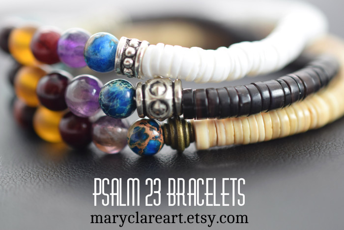 Psalm 23 Bracelet all colors