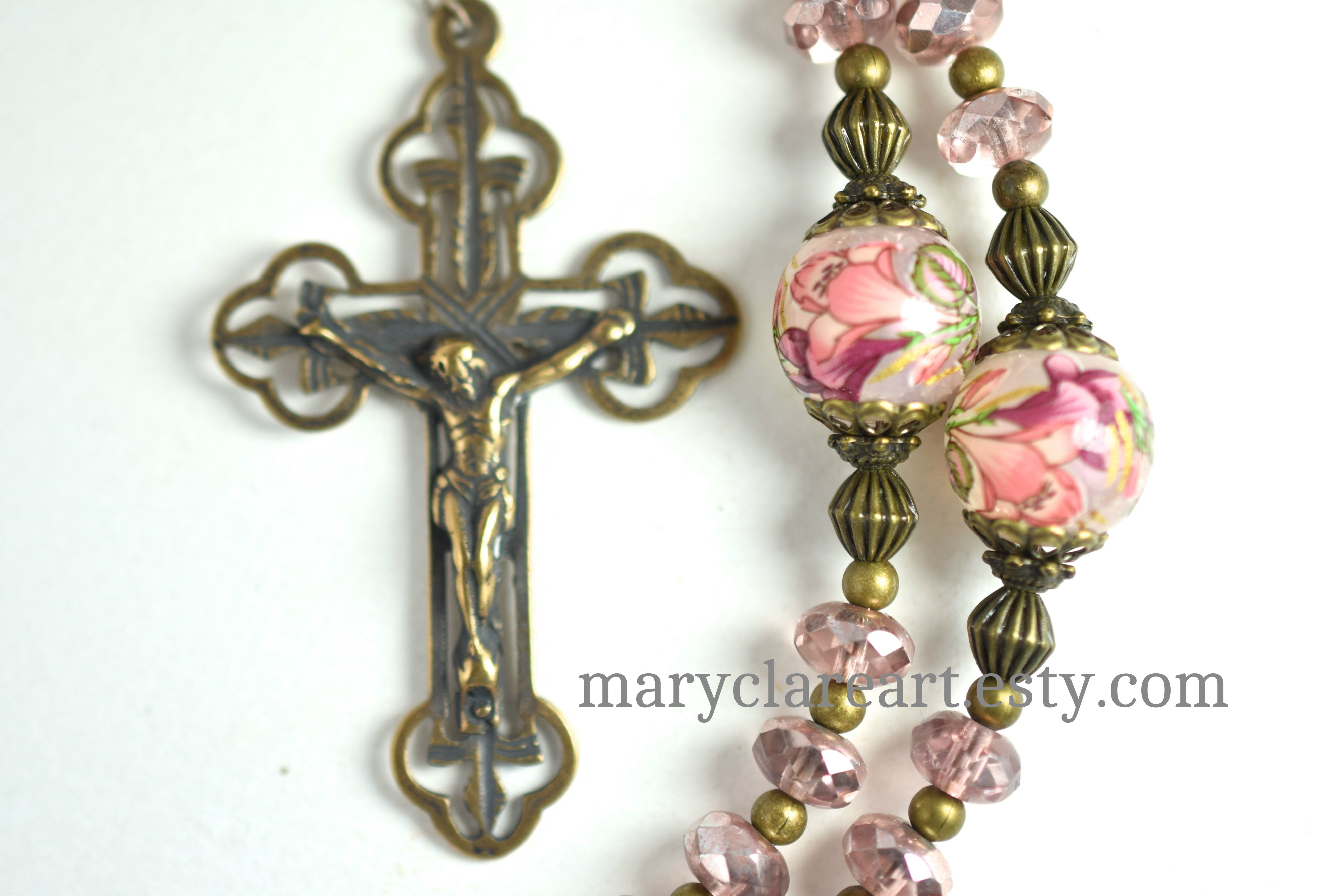Consider The Lilies Handcrafted Rosary