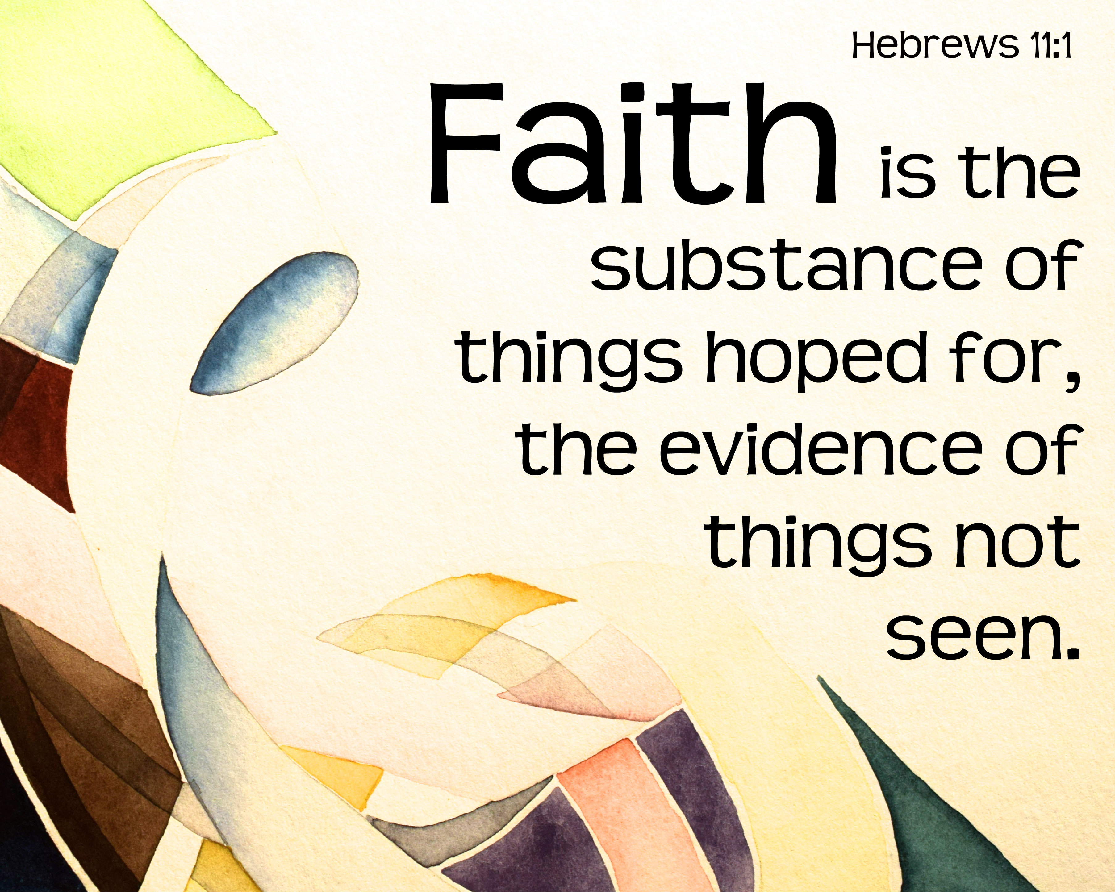 Hebrews 11 1